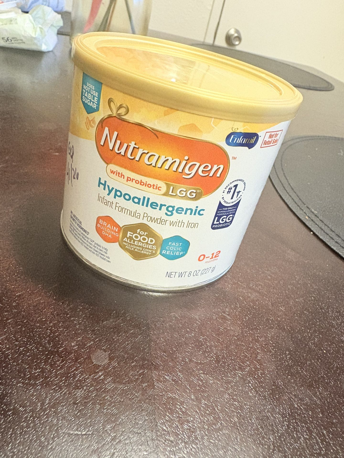 Baby formula powder