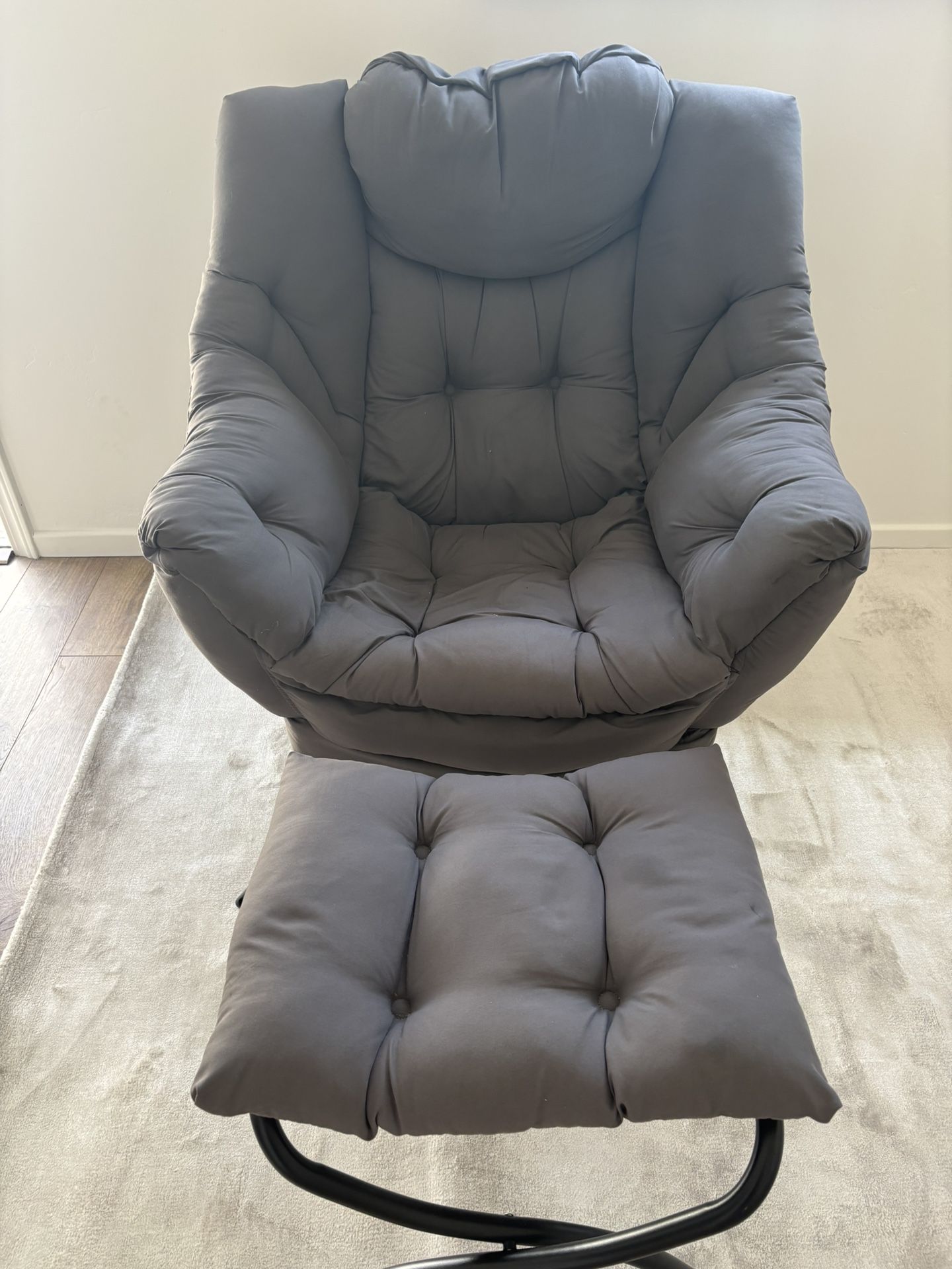 Portable Chair And Ottoman