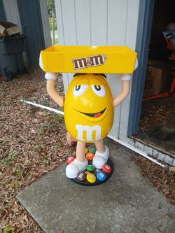 Yellow M&M Display