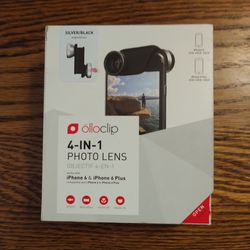 BRAND NEW, UNOPENED OLLO CLIP 4-IN-1 PHOTO LENS For iPhone And iPhone Plus