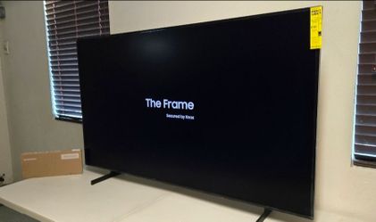 New 65 Inch Frame Samsung Smart TV 4K UHD Neo Qled with 144 Hz refresh rate brand new 2026 Model.