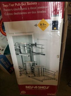 New Two-tier pull-out baskets