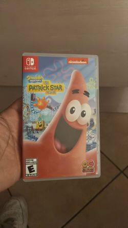 Patrick star Nintendo switch video game
