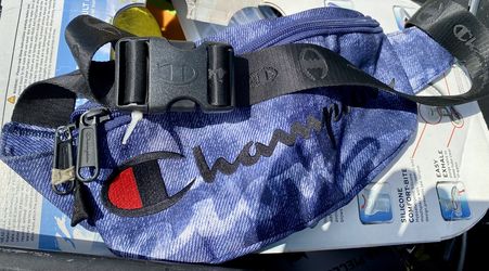 Champion Denim Print Fanny Pack