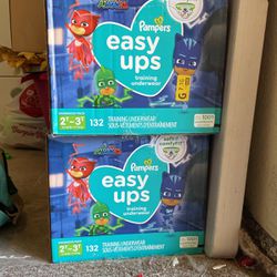 Pampers Easy Ups 2T 3T Training Underwear