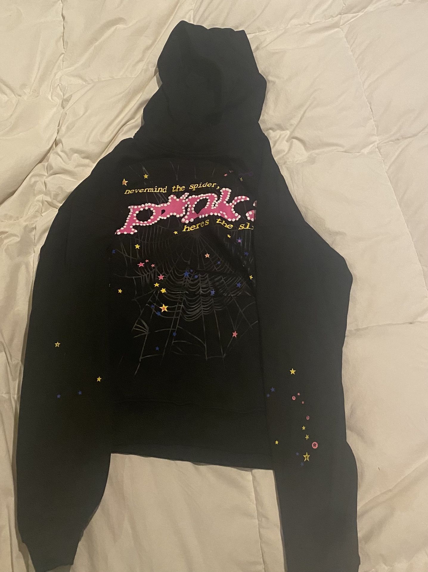 Black Punk Sp5der hoodie