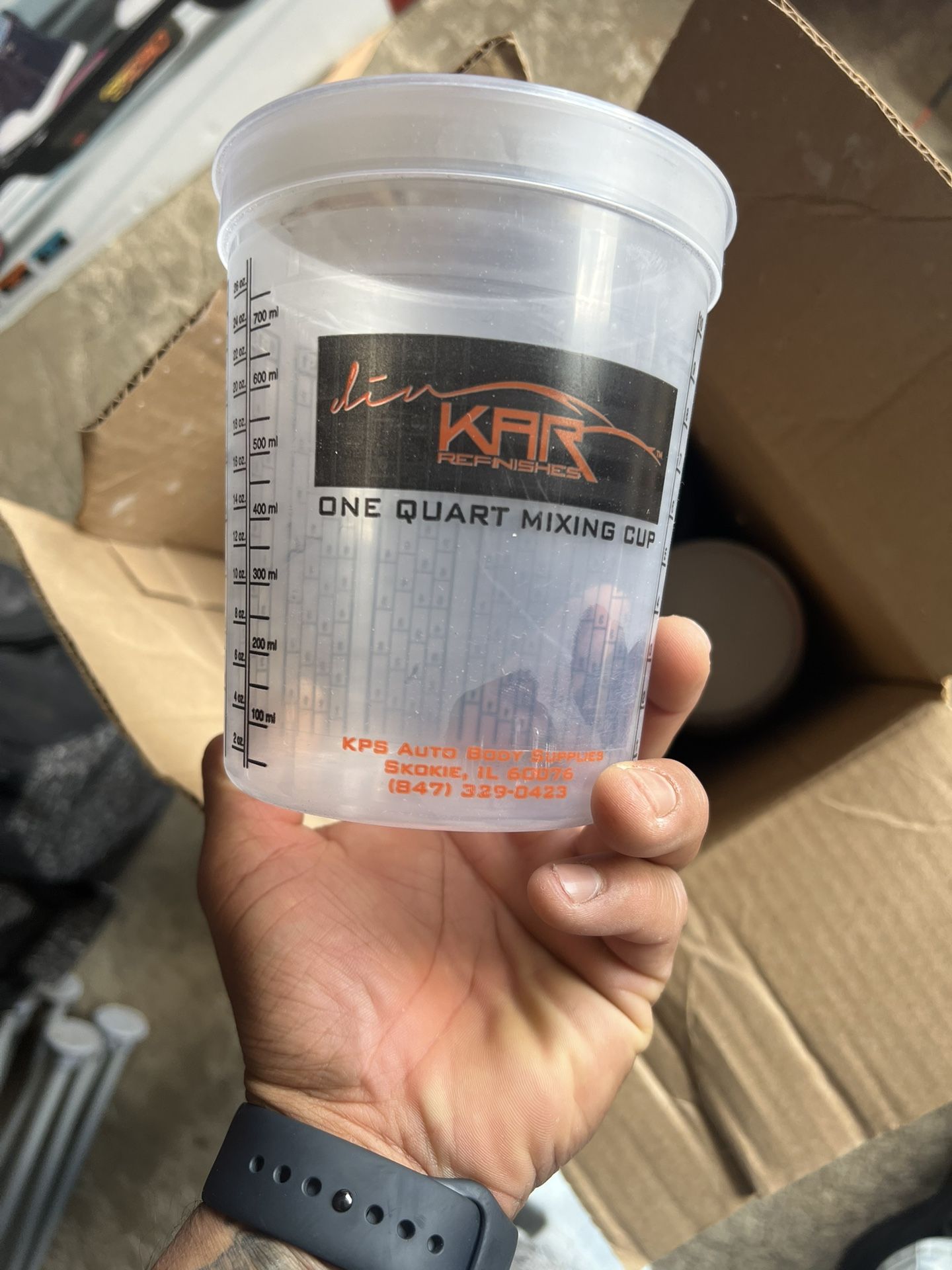 Auto Painting Mixing Cups 100