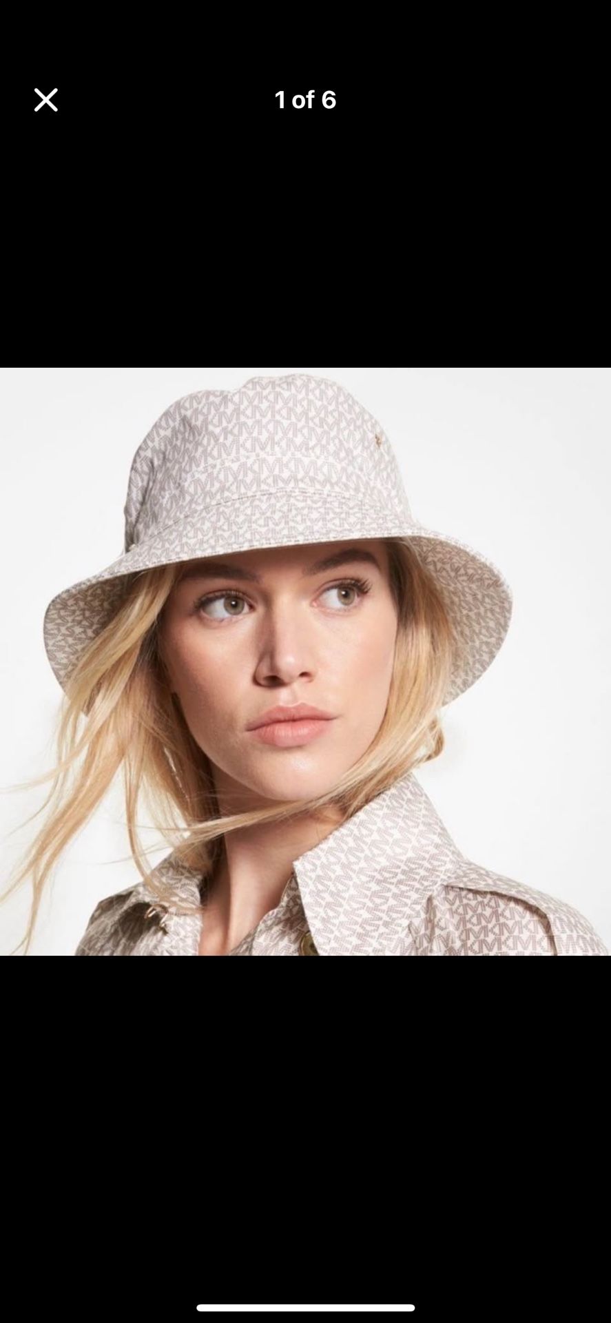 Michael Kors Signature Bucket Hat - New