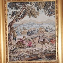 Framed Italian Tapestry