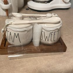 New Rae Dunn Jam And Sweet Jars