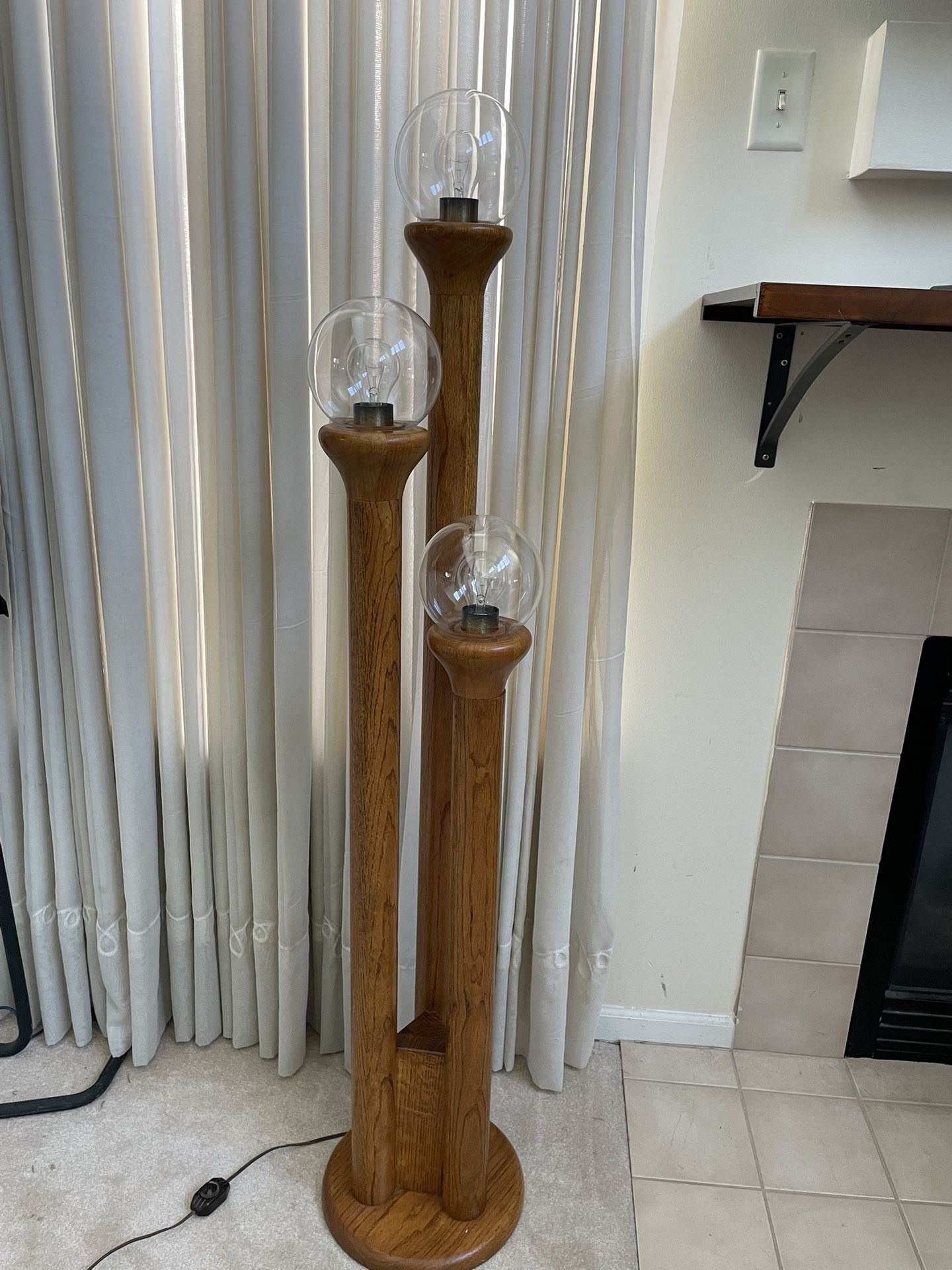 Mid-Century Modern Trio Modeline Floor Lamp by Charles Gibilterra