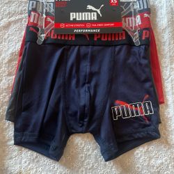 Youth Boys Boxer Briefs Puma Size XS 4-5 