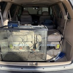 37 Gallon Fish Tank, Filter, & Heater
