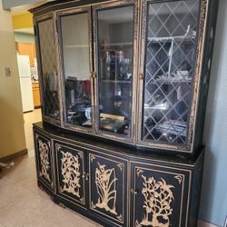 Antique Asian China Cabinet for Sale in San Antonio TX OfferUp