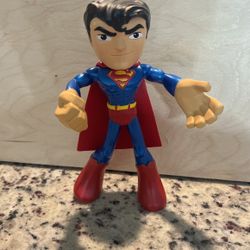 DC Comics Superman FleXtreme Bendable Figure 7" Mattel 2019 Justice League