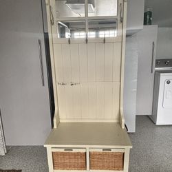 2 Drawer Storage And Jacket Shelf Very practical 