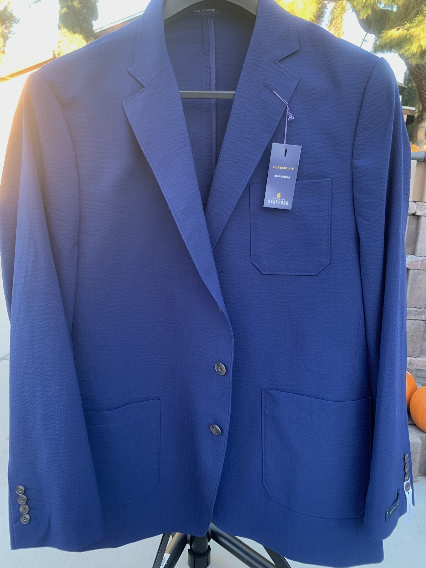 Men’s Classic Fit Sport Coat Blazer Size 48 Reg