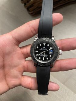 Black sub watch