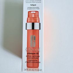 Clinique Active Cartridge Concentrate Fatigue Energize Revive Glow Skin Care New
