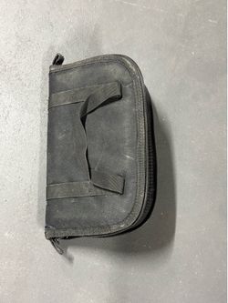 Black Zippered Carry Case with Handle