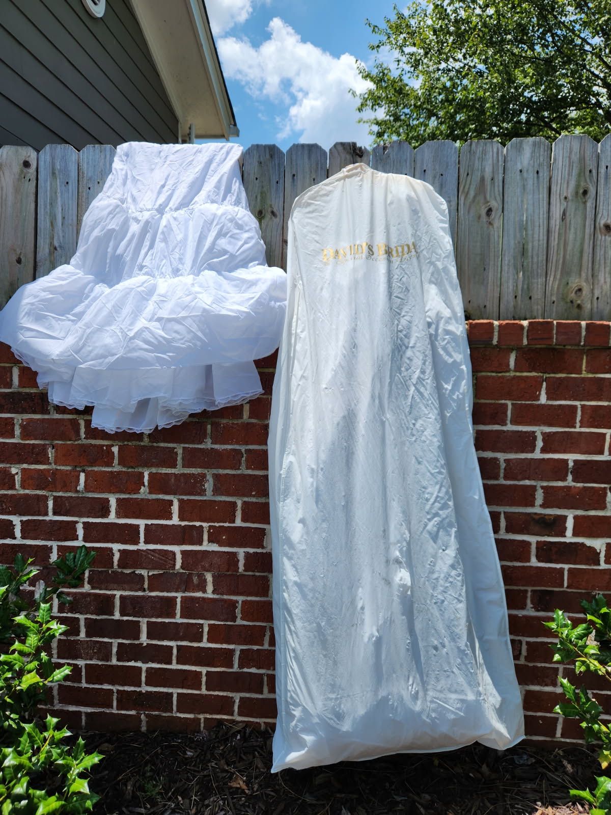 David’s Bridal Wedding Dress