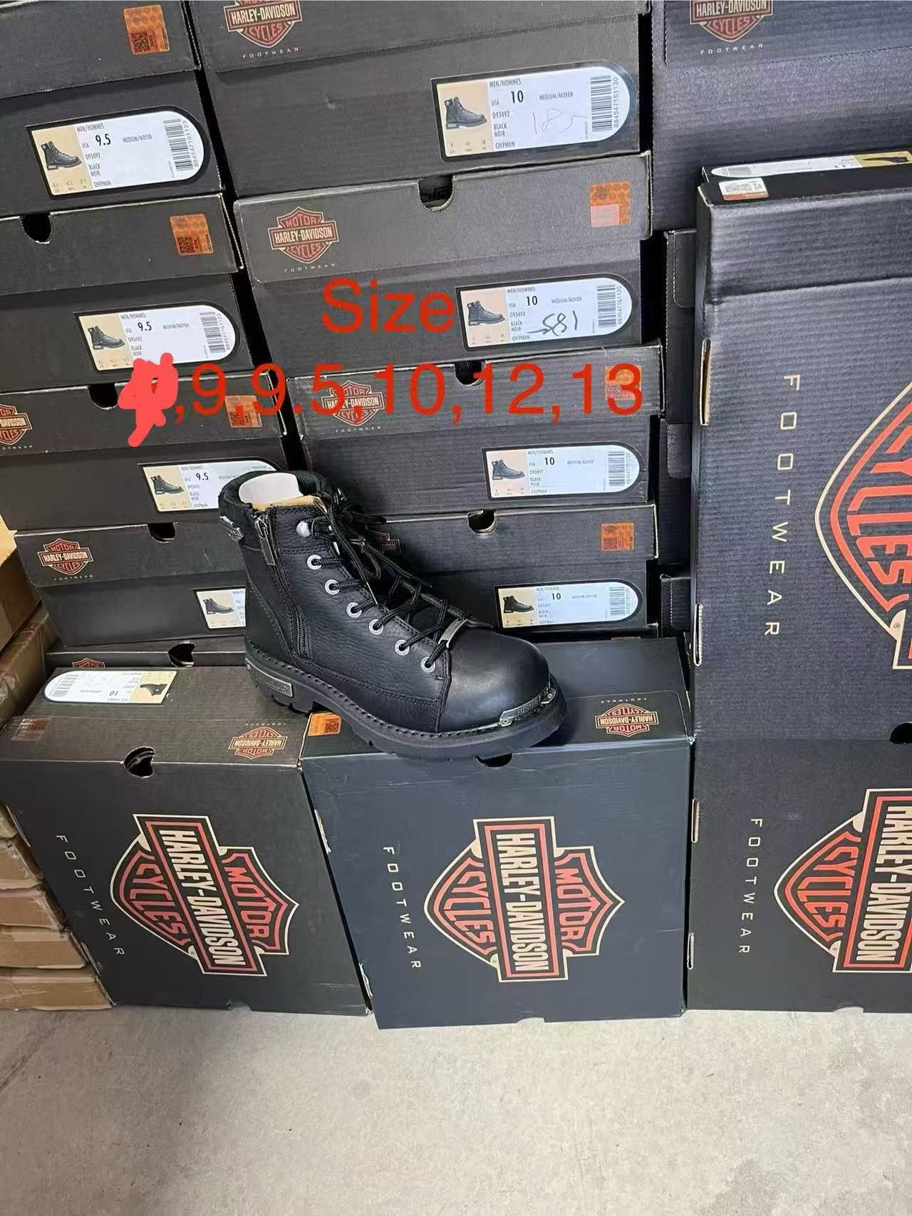 Harley Davidson Motorcycle Boots