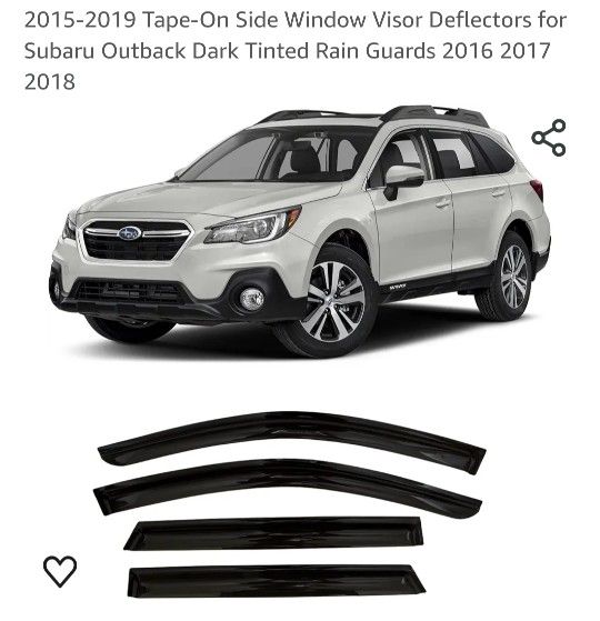 Rain Guards 2015-2019 Subaru Outback