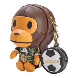 BAPE x adidas Baby Milo world cup Shoulder Bag