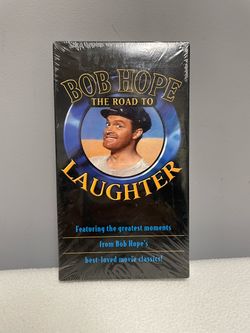 VHS Movie Bob Hope the Road to Laughter, new sealed