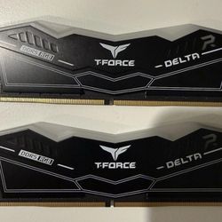 Ddr5 64gb 5600mhz Cl40 T Force Delta Rgb Black Ram
