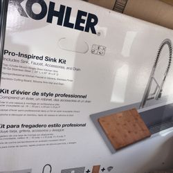 Kohler All-in-One Sink Combo New 