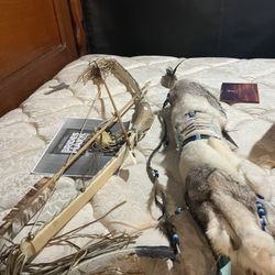 Authentic Navajo-Inspired Miniature Bow Set by Everetta Manuelito
