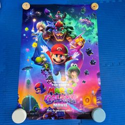 Super Mario Galaxy original Movie Poster