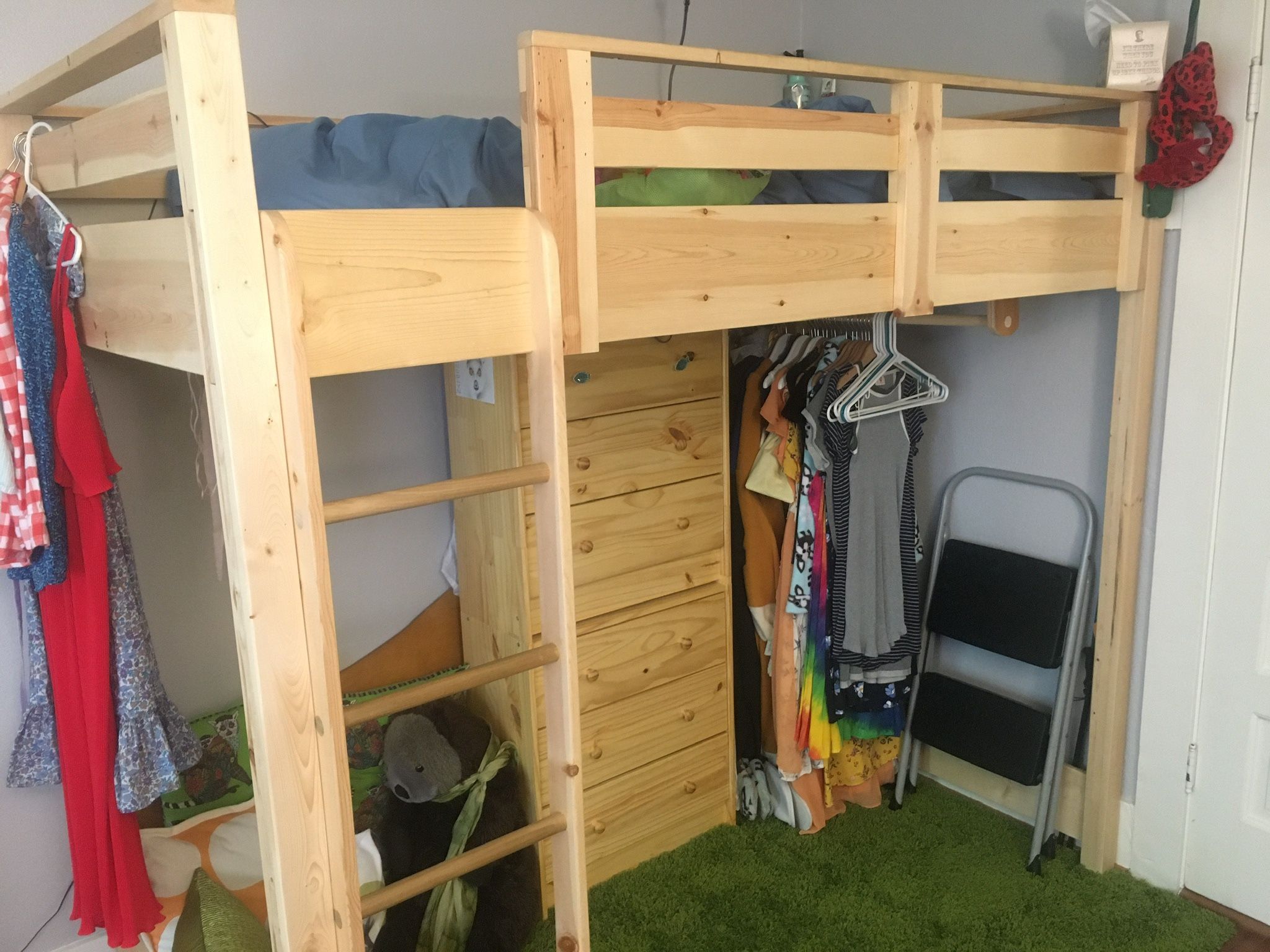 Lofted Bed, Hand Made, Anna White Design