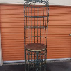 Iron Wine Rack 
