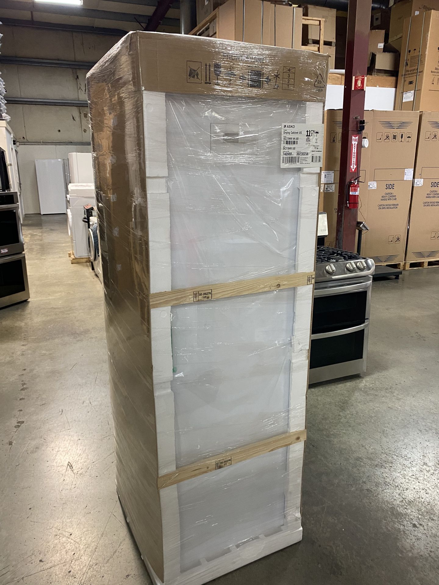 Asko  DC7784VW 24 Inch Drying Cabinet with Ultra Gentle Drying MSRP $2799 Our Price $1398