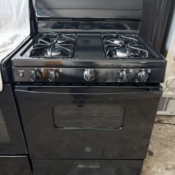 GE  GAS STOVE CLASSIC MODEL WORKING PROPERLY FUNCIÓNA BIEN 