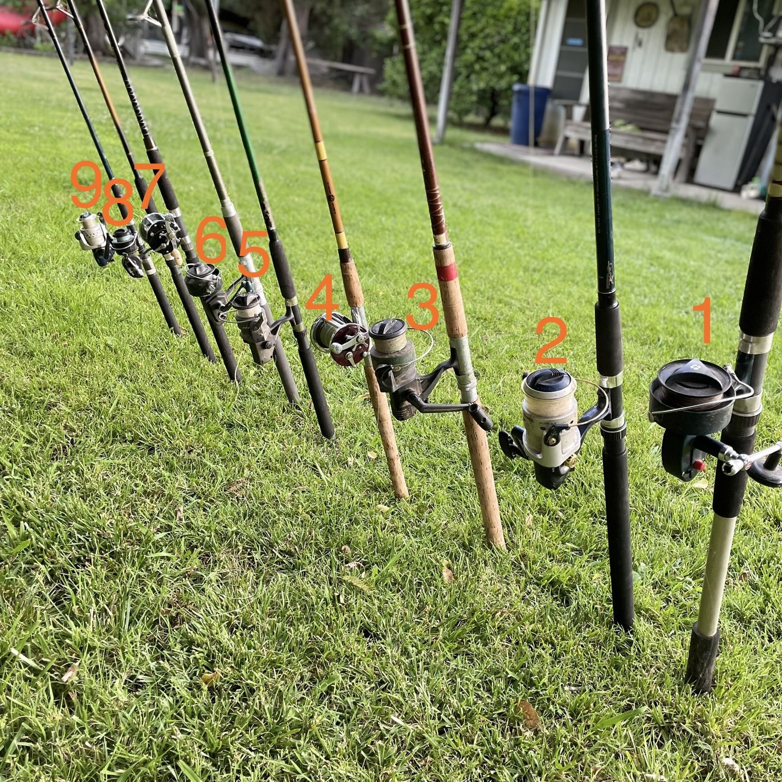 cheap fishing rods and reels for sale GXR Walleye St. Croix Rod great for catching small fish in streams and ponds 65 in. Pole Fiberglass Fishing