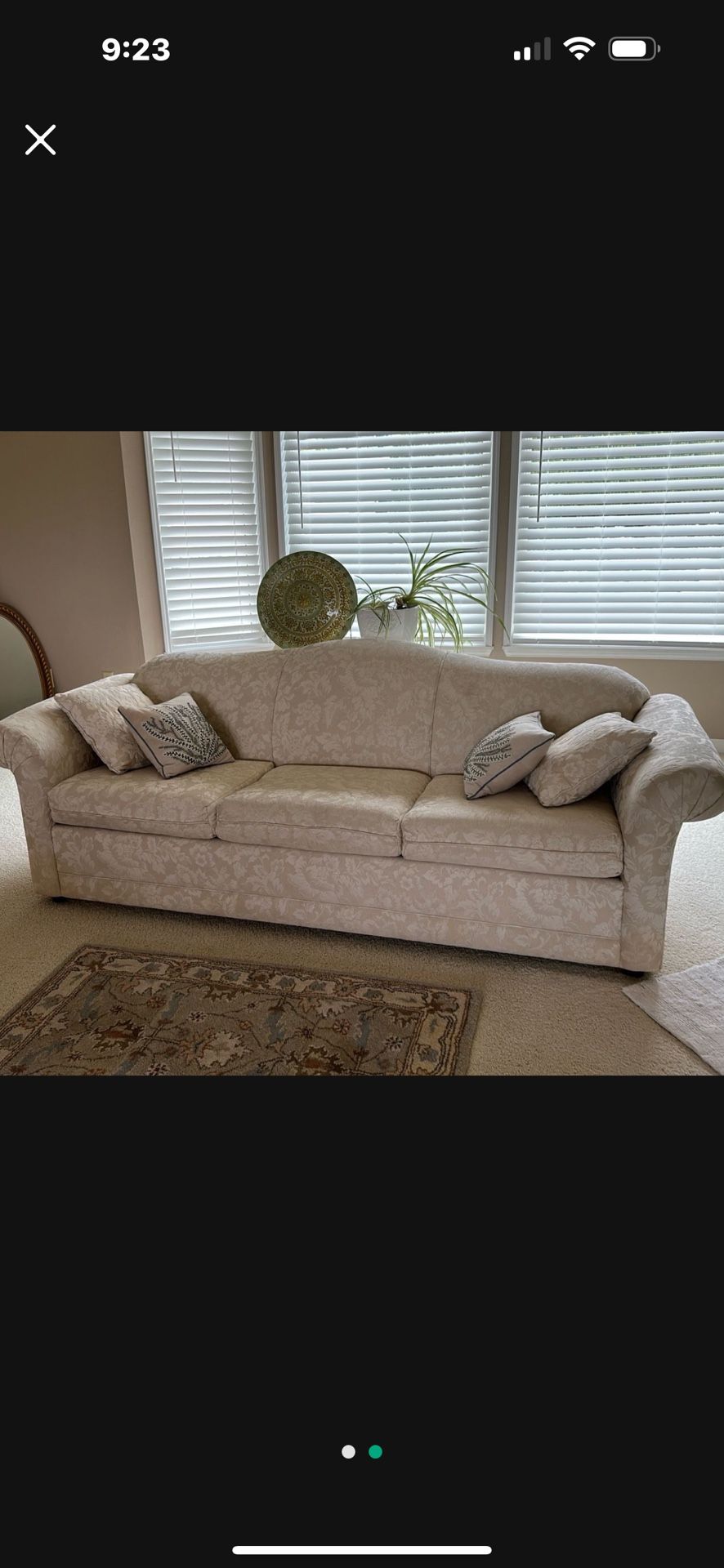 Beautiful Sofa- Free!