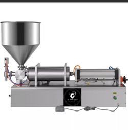 Single Head Filling Machine + Free Noiseless Air Compressor 