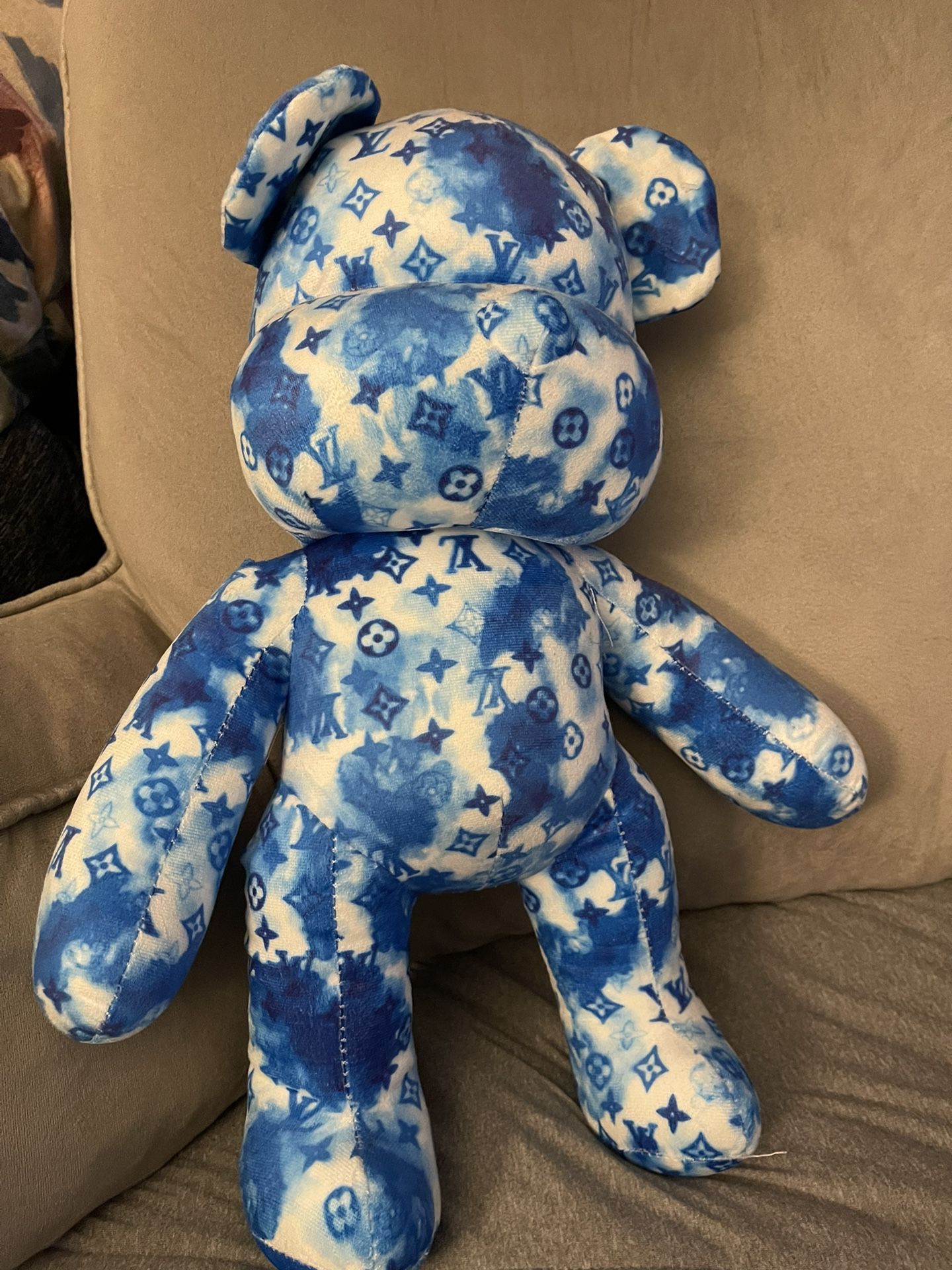 LV Blue Teddy Bear 