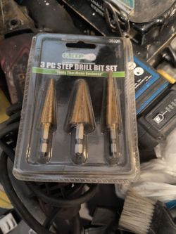 3 pc. Drill bit set