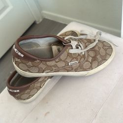 Coach Shoes Brown Size 5