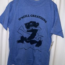 BNWT Boys O’Neill Graphic Shirt, Size Small, Bright Blue