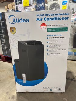 Midea 10,000 BTU Smart Portable Air Conditioner MAP12S1TGR-S