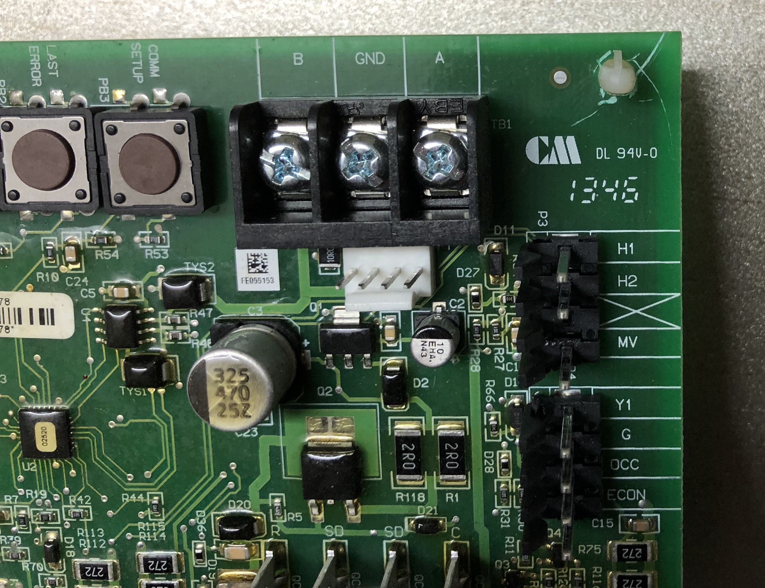 Control Circuit Board air conditioning HVAC