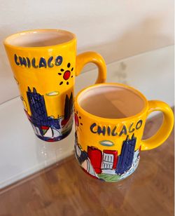 Chicago Skyline 3D Souvenir Mugs - two sizes