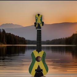 Soprano Ukulele Jamaica – Bob Marley Museum Kingston – Reggae Decor & Player