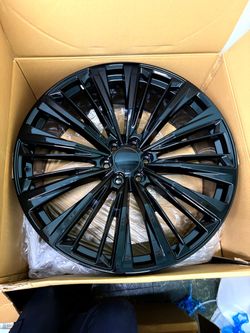 NEW 26x10” Gloss Black Multi-Spoke Alloy Wheel