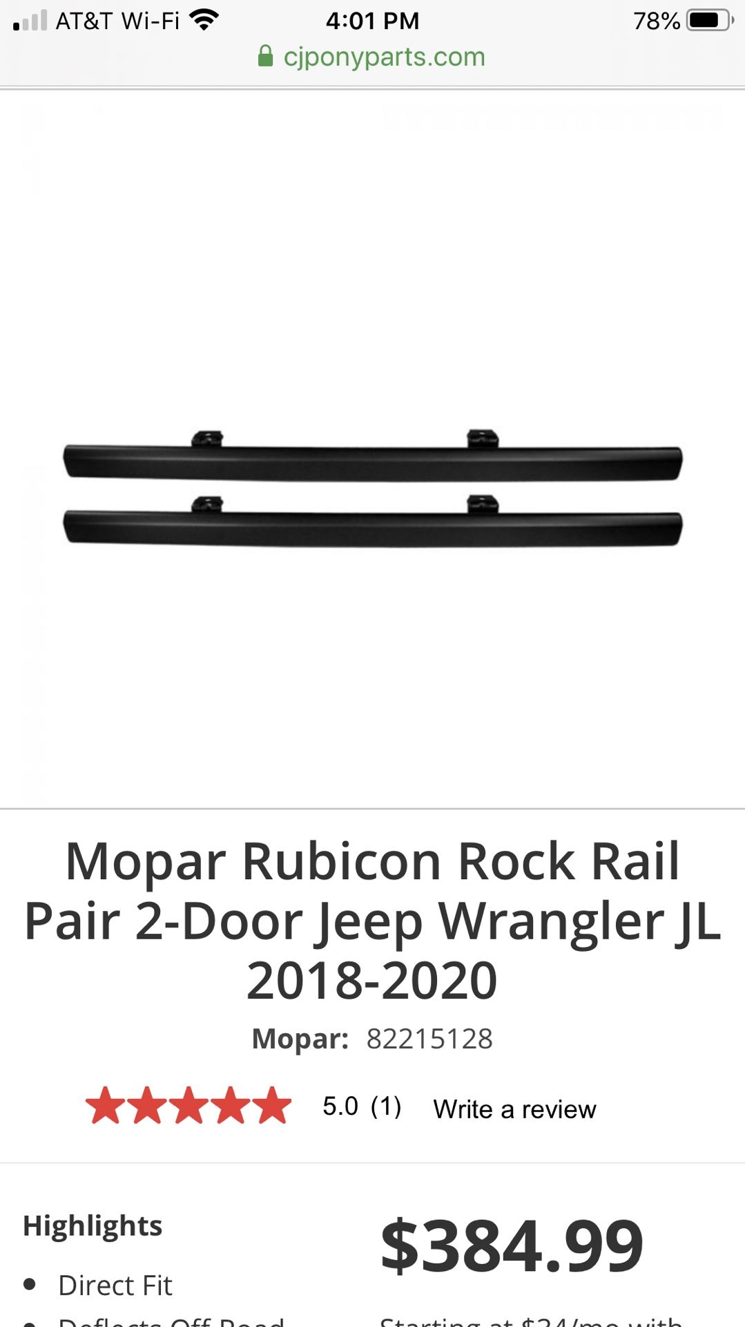 Jeep Rock Guards